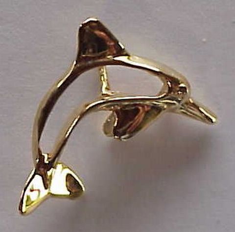 Dolphin jewelry design ideas - golden dolphin jewelry