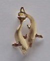 Golden Dolphin Jewelry -  Playing Dolphins
